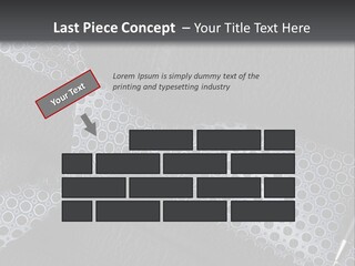 A Black Leather Seat With A Tie And Pen On It PowerPoint Template