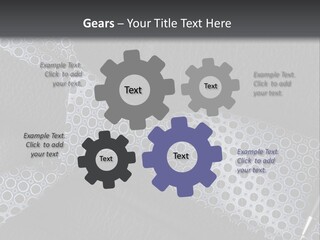 A Black Leather Seat With A Tie And Pen On It PowerPoint Template