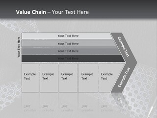 A Black Leather Seat With A Tie And Pen On It PowerPoint Template