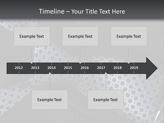 A Black Leather Seat With A Tie And Pen On It PowerPoint Template