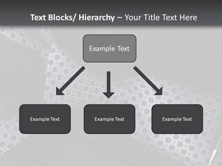 A Black Leather Seat With A Tie And Pen On It PowerPoint Template