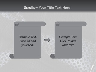 A Black Leather Seat With A Tie And Pen On It PowerPoint Template