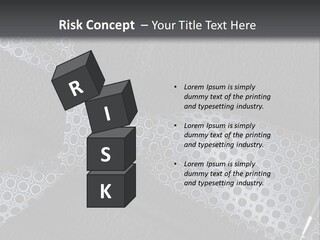 A Black Leather Seat With A Tie And Pen On It PowerPoint Template