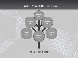 A Black Leather Seat With A Tie And Pen On It PowerPoint Template