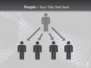 A Black Leather Seat With A Tie And Pen On It PowerPoint Template