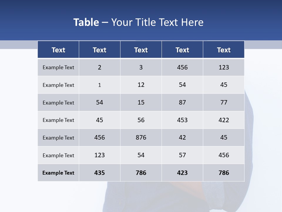 A Man Standing In Front Of A Wall With His Hands Together PowerPoint Template