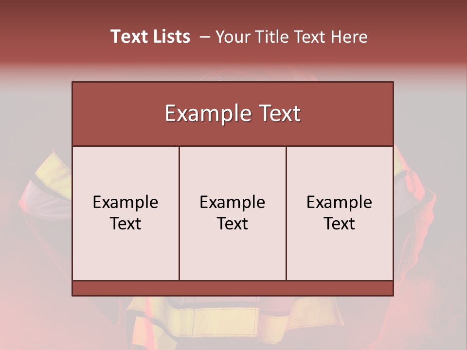 A Man In A Fireman's Uniform With His Hands On His Head PowerPoint Template