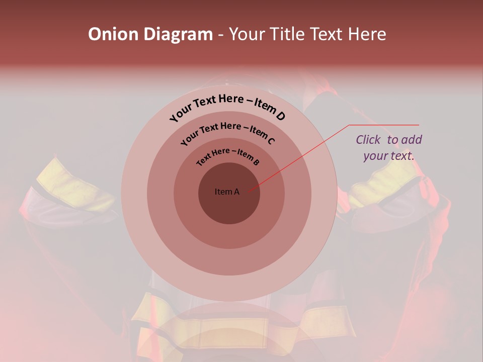 A Man In A Fireman's Uniform With His Hands On His Head PowerPoint Template