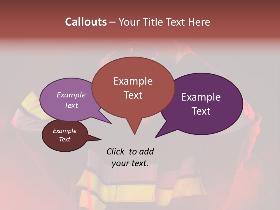 A Man In A Fireman's Uniform With His Hands On His Head PowerPoint Template