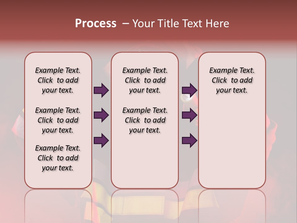 A Man In A Fireman's Uniform With His Hands On His Head PowerPoint Template