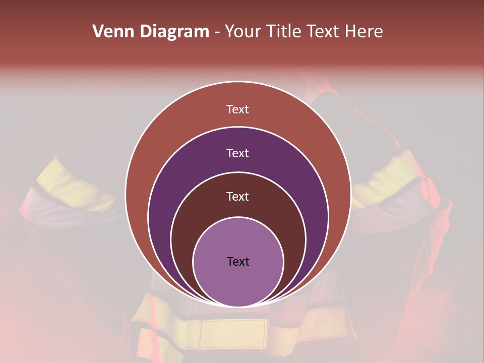 A Man In A Fireman's Uniform With His Hands On His Head PowerPoint Template