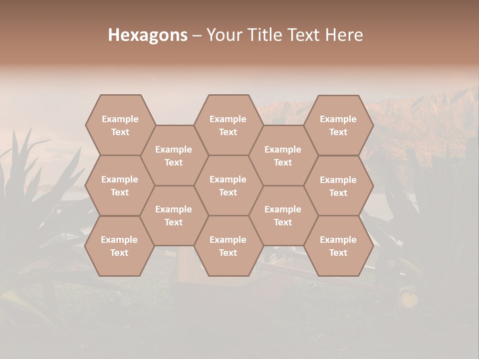 A Boat Is Docked On A Lake With Mountains In The Background PowerPoint Template