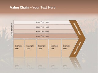 A Boat Is Docked On A Lake With Mountains In The Background PowerPoint Template
