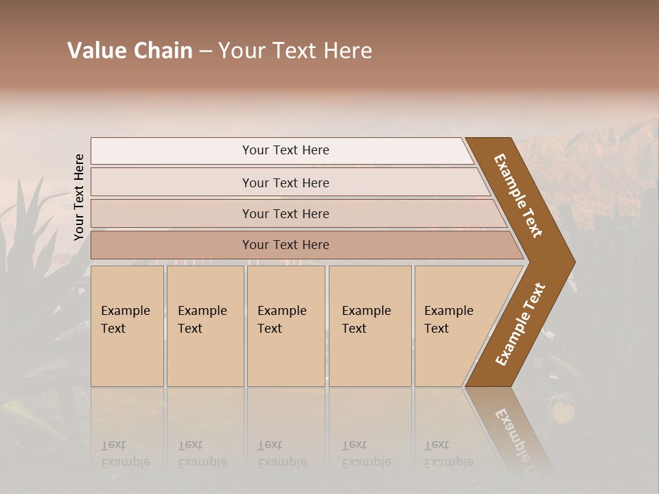 A Boat Is Docked On A Lake With Mountains In The Background PowerPoint Template