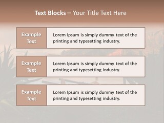 A Boat Is Docked On A Lake With Mountains In The Background PowerPoint Template