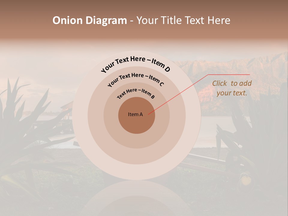 A Boat Is Docked On A Lake With Mountains In The Background PowerPoint Template