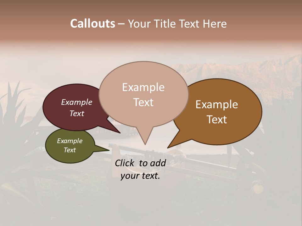 A Boat Is Docked On A Lake With Mountains In The Background PowerPoint Template