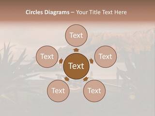 A Boat Is Docked On A Lake With Mountains In The Background PowerPoint Template