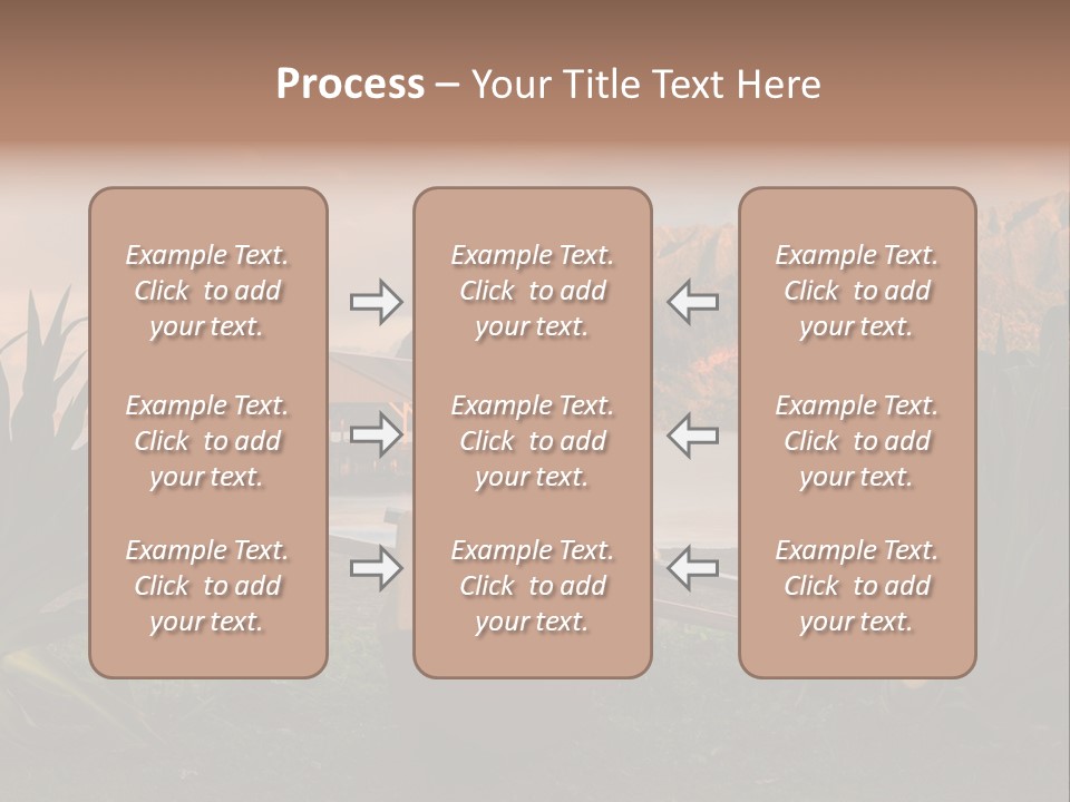 A Boat Is Docked On A Lake With Mountains In The Background PowerPoint Template