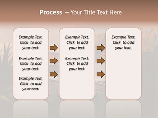 A Boat Is Docked On A Lake With Mountains In The Background PowerPoint Template