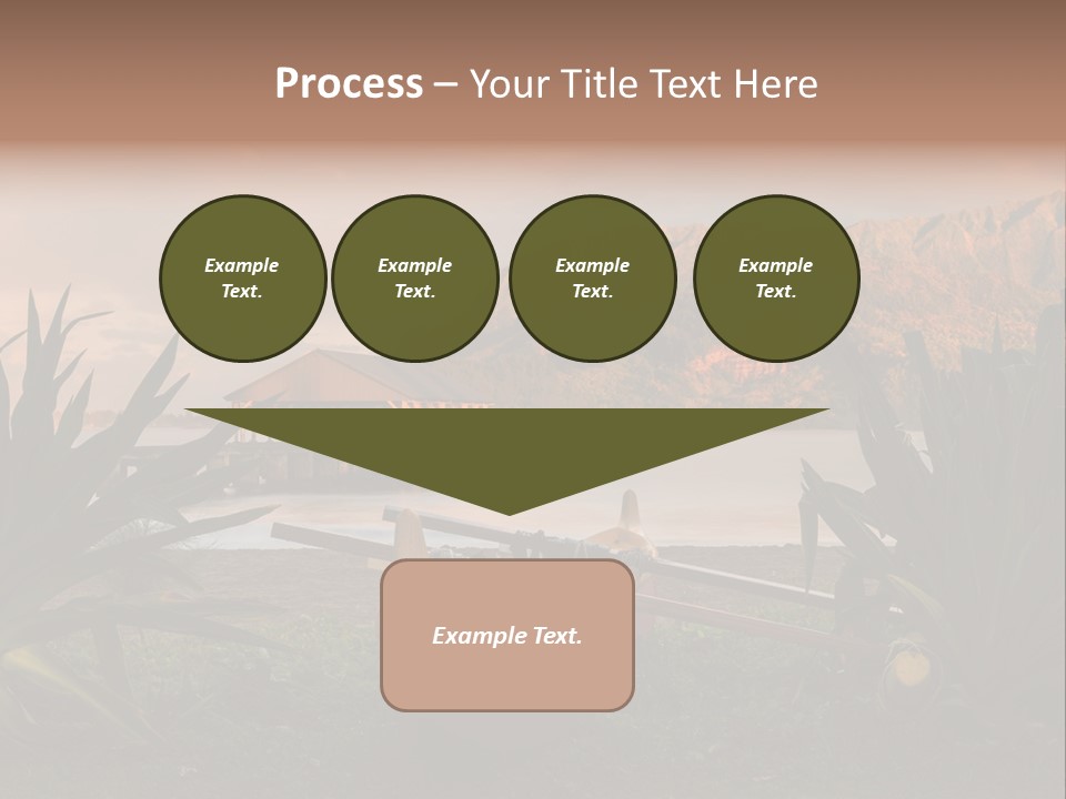 A Boat Is Docked On A Lake With Mountains In The Background PowerPoint Template