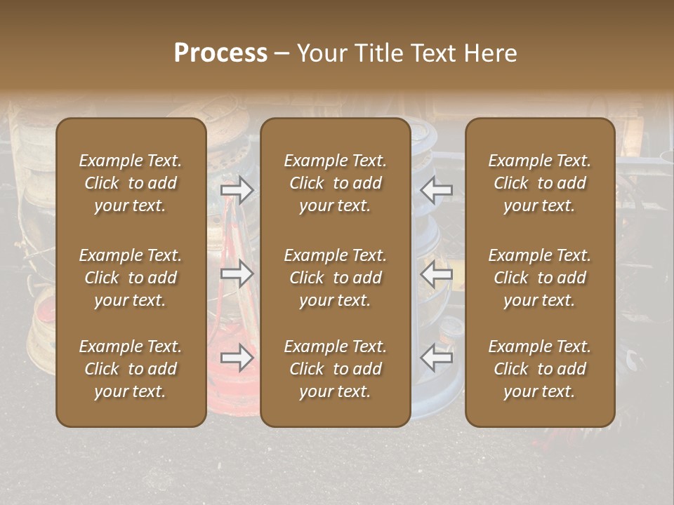 A Group Of Old Fashioned Lamps Sitting On Top Of A Table PowerPoint Template