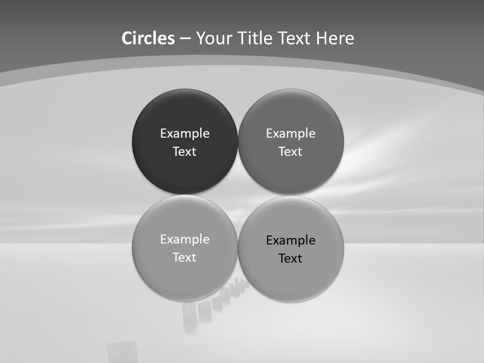 A Black And White Photo Of A Dock In The Ocean PowerPoint Template