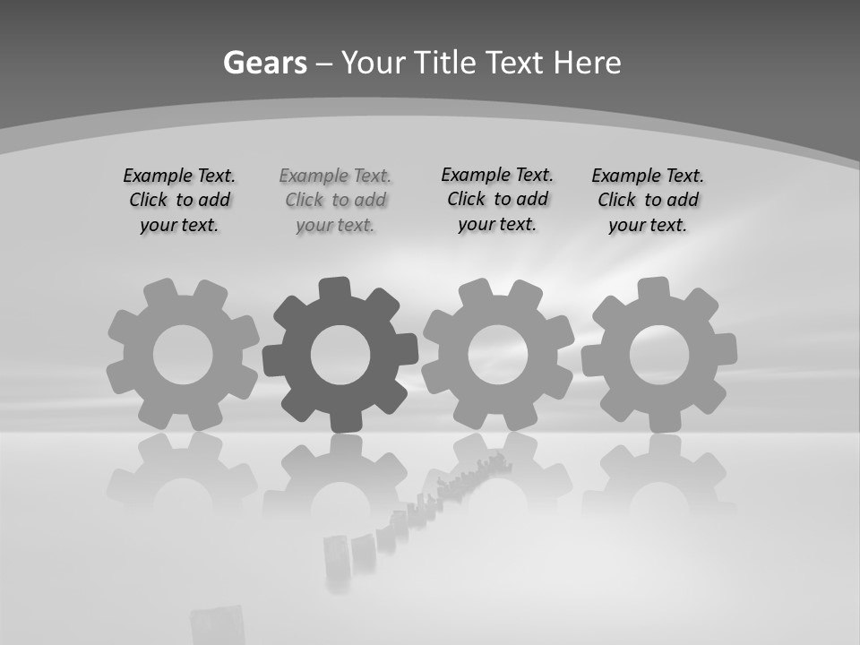 A Black And White Photo Of A Dock In The Ocean PowerPoint Template