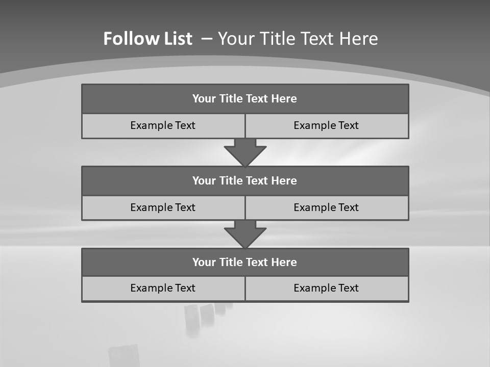 A Black And White Photo Of A Dock In The Ocean PowerPoint Template