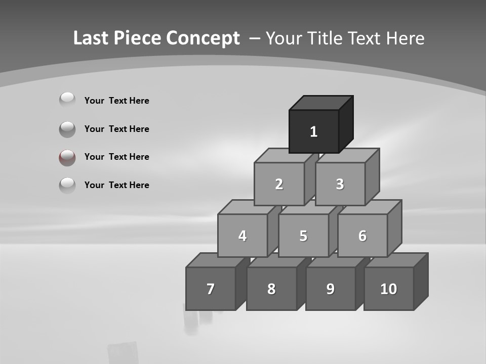 A Black And White Photo Of A Dock In The Ocean PowerPoint Template