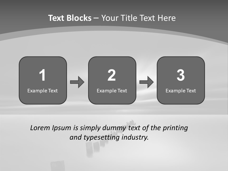 A Black And White Photo Of A Dock In The Ocean PowerPoint Template