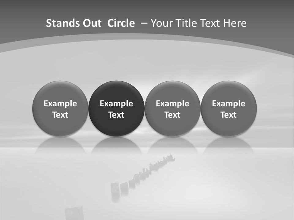 A Black And White Photo Of A Dock In The Ocean PowerPoint Template