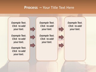 A Woman With Long Hair Is Looking At The Camera PowerPoint Template