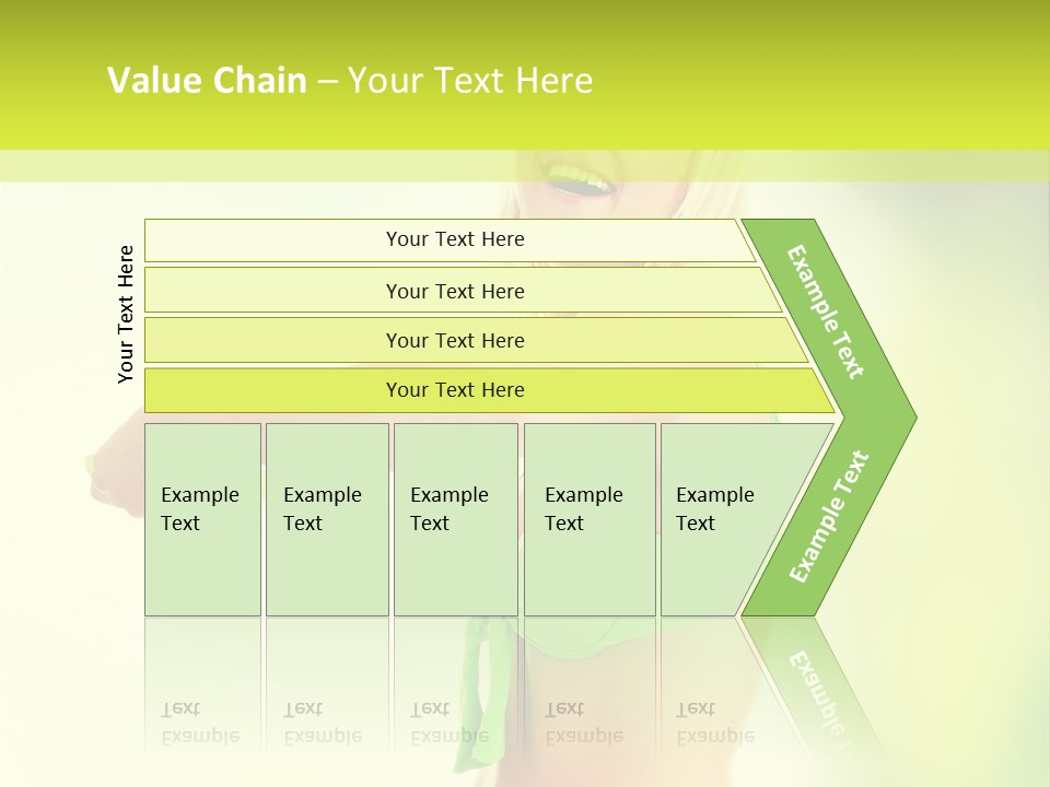 A Woman In A Bikini Holding A Frisbee PowerPoint Template