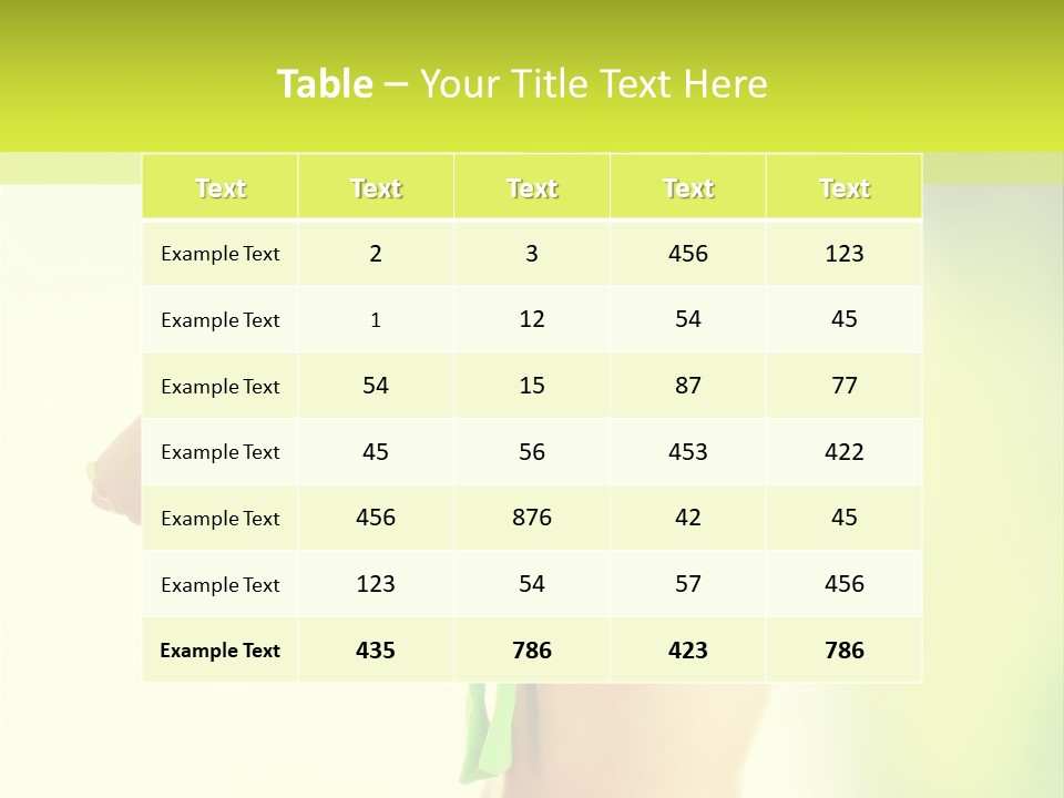 A Woman In A Bikini Holding A Frisbee PowerPoint Template