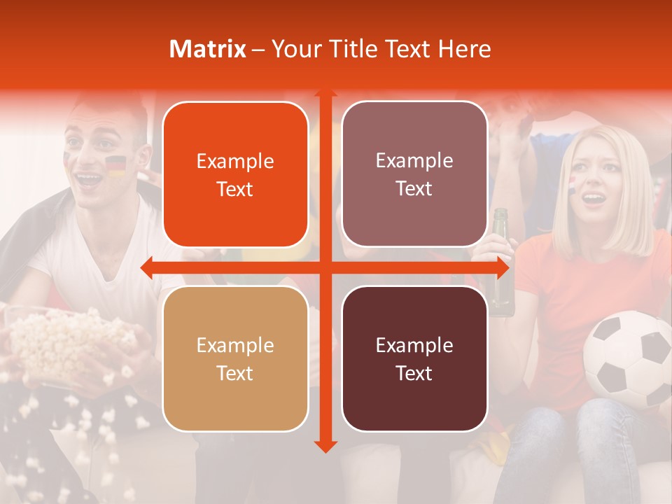 A Group Of People Sitting On Top Of A Couch PowerPoint Template