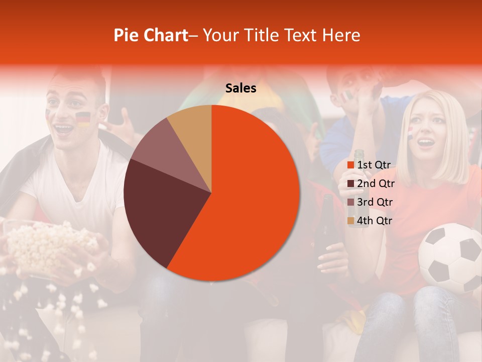 A Group Of People Sitting On Top Of A Couch PowerPoint Template