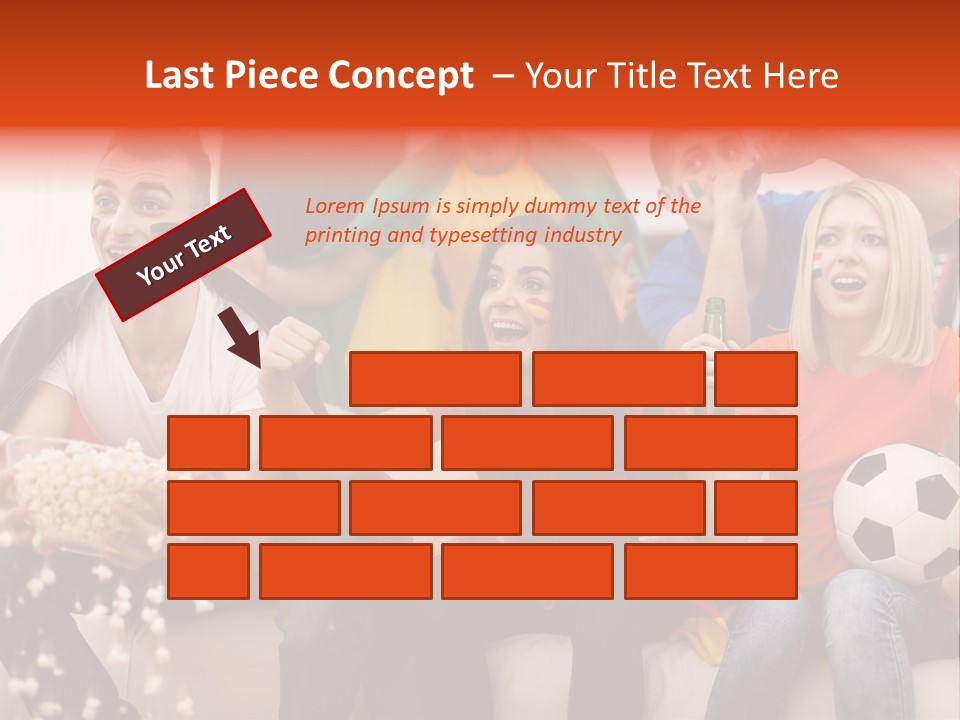 A Group Of People Sitting On Top Of A Couch PowerPoint Template