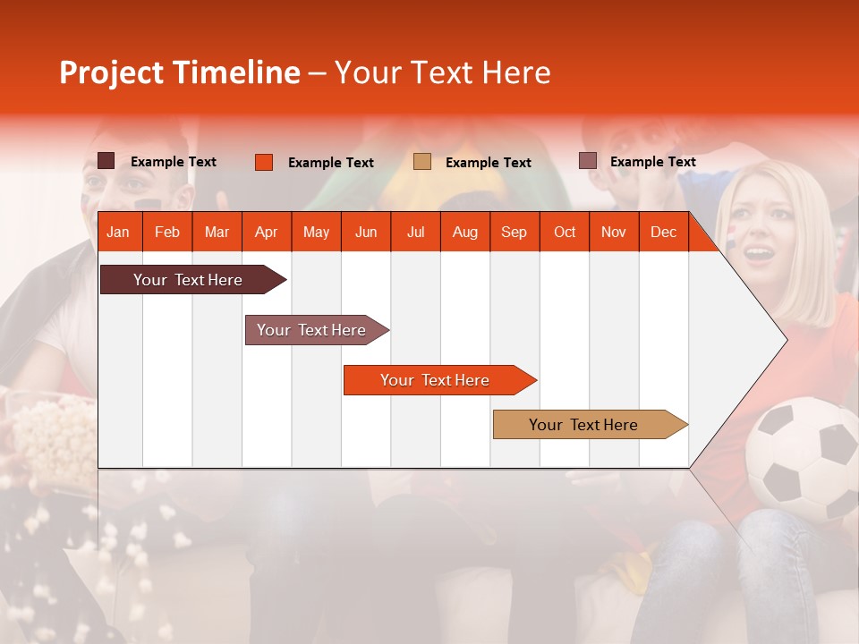 A Group Of People Sitting On Top Of A Couch PowerPoint Template