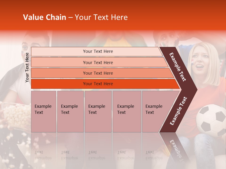 A Group Of People Sitting On Top Of A Couch PowerPoint Template