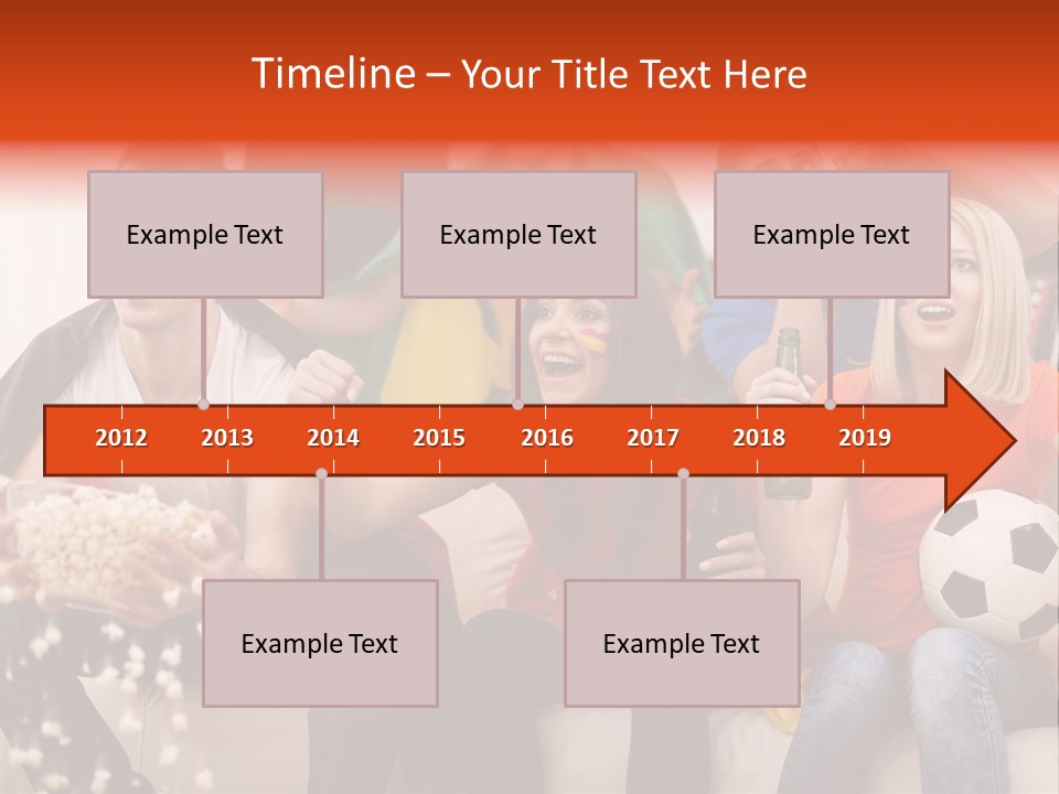 A Group Of People Sitting On Top Of A Couch PowerPoint Template