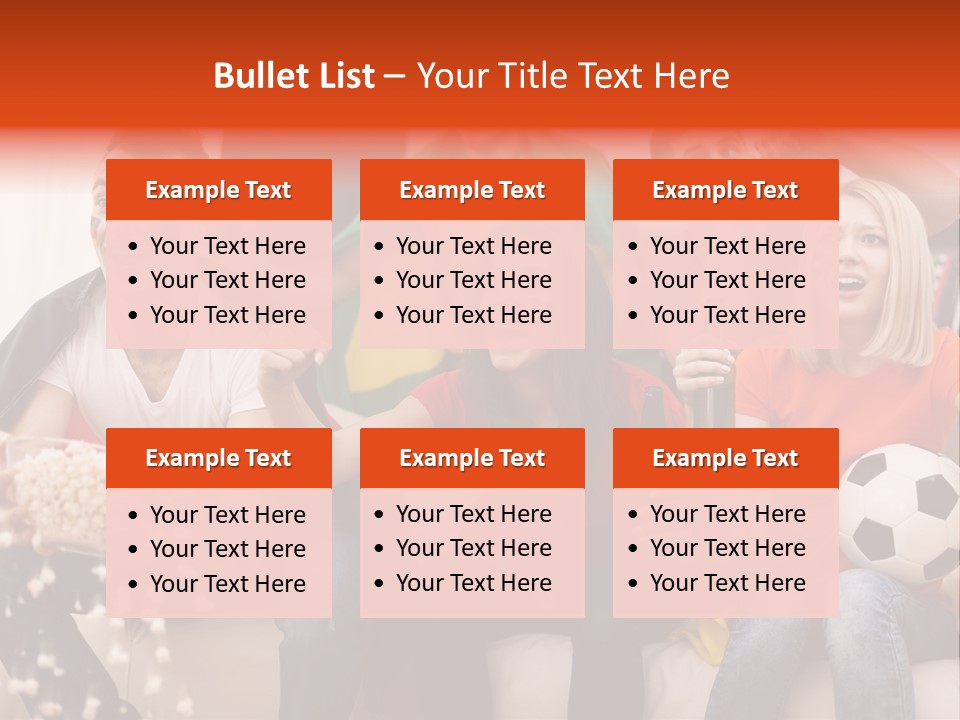 A Group Of People Sitting On Top Of A Couch PowerPoint Template