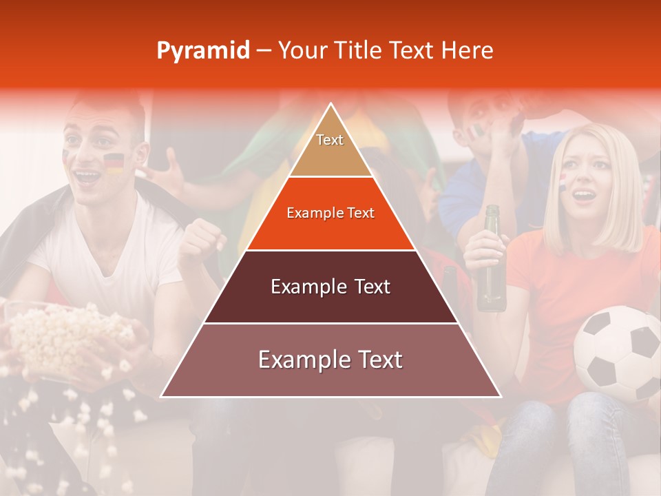 A Group Of People Sitting On Top Of A Couch PowerPoint Template