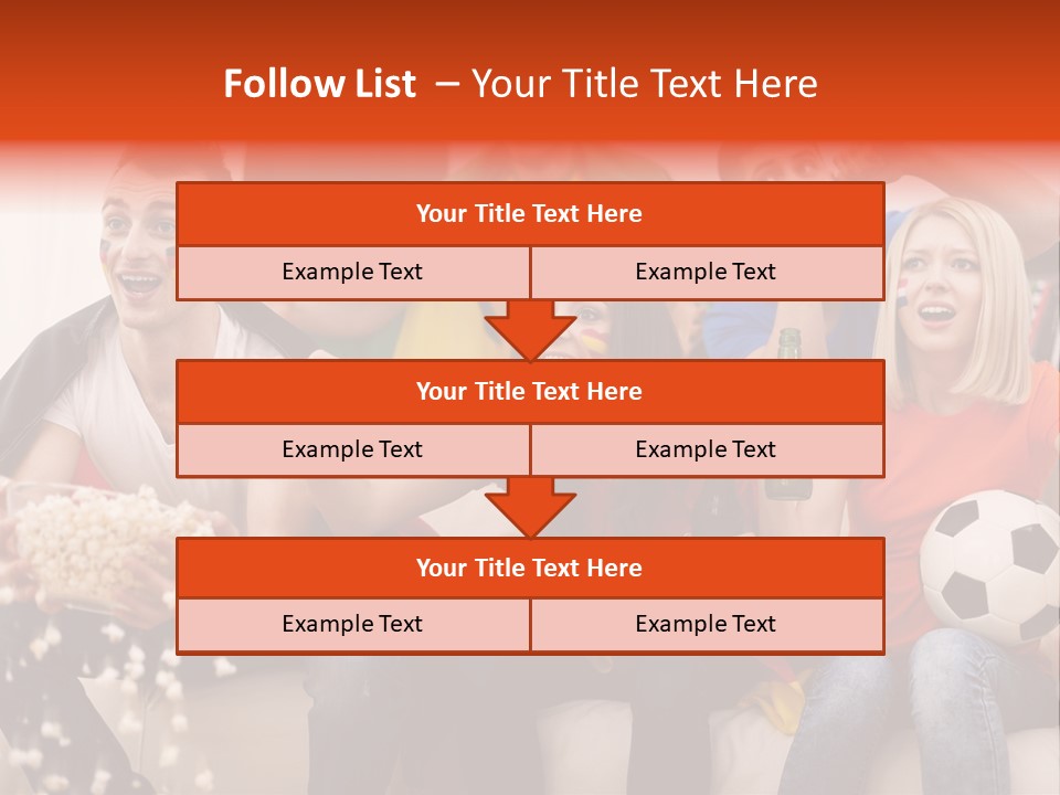 A Group Of People Sitting On Top Of A Couch PowerPoint Template