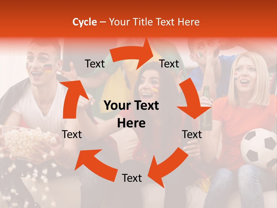 A Group Of People Sitting On Top Of A Couch PowerPoint Template