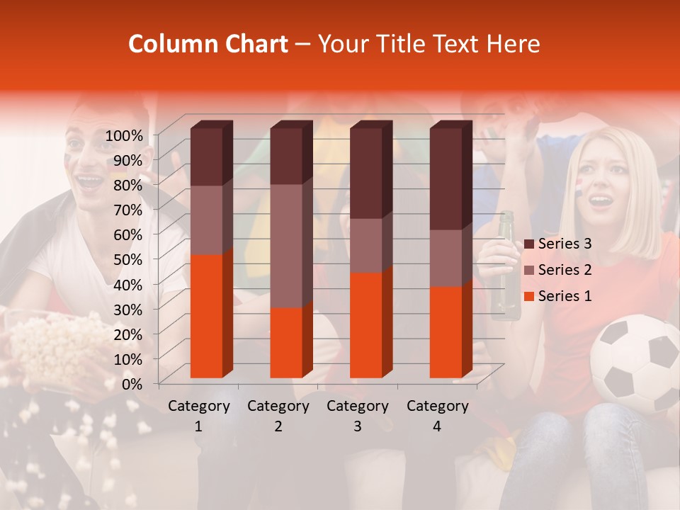 A Group Of People Sitting On Top Of A Couch PowerPoint Template