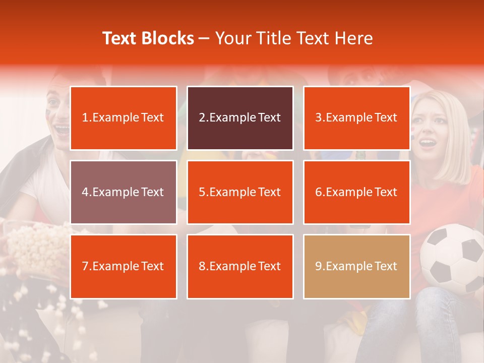 A Group Of People Sitting On Top Of A Couch PowerPoint Template