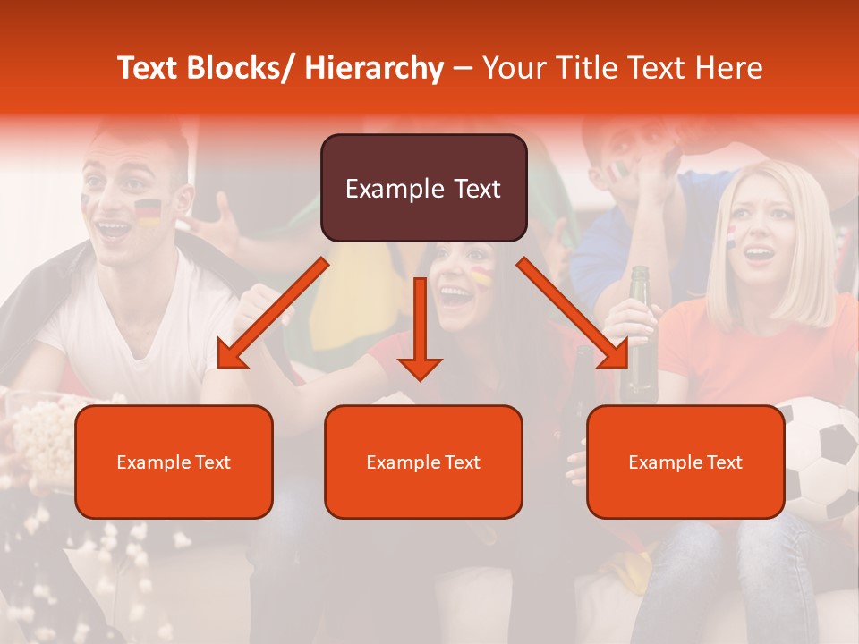 A Group Of People Sitting On Top Of A Couch PowerPoint Template