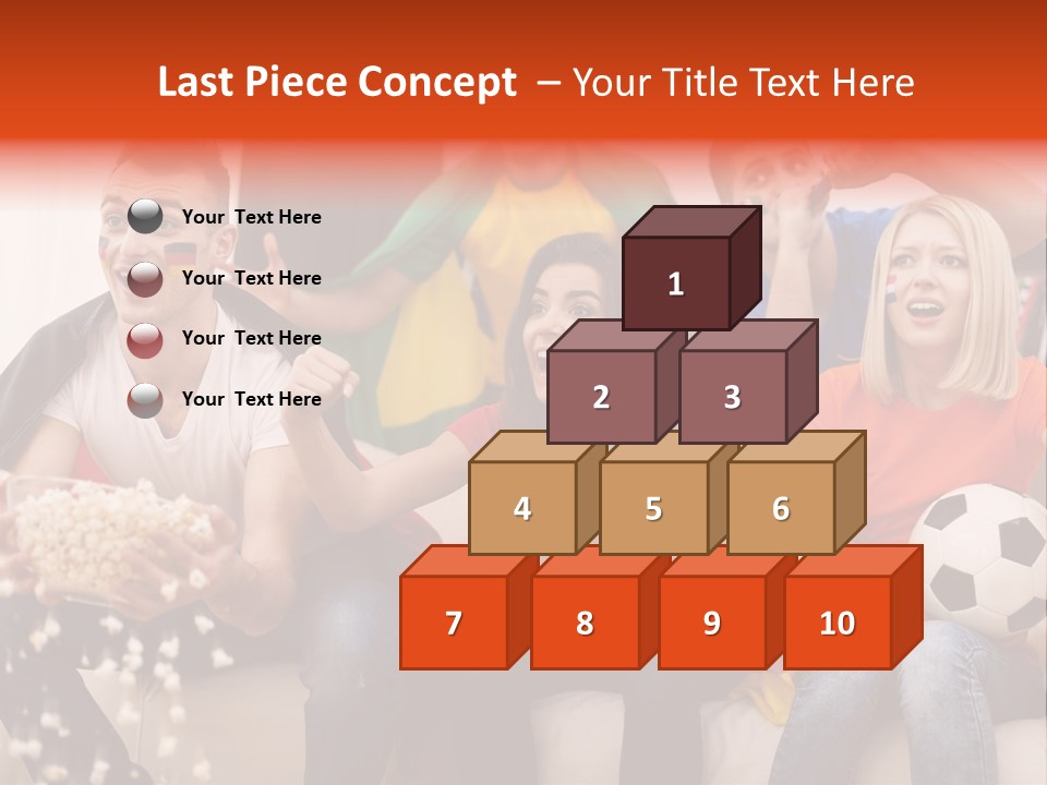 A Group Of People Sitting On Top Of A Couch PowerPoint Template