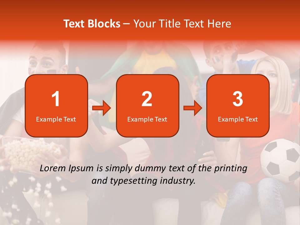 A Group Of People Sitting On Top Of A Couch PowerPoint Template